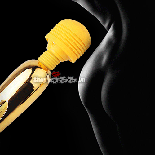 Chày rung massage mini Gold sạc pin AV04 có chức năng massage thư giãn