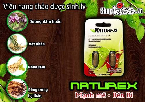 Viên Uống Kéo Dài Thời Gian Quan Hệ Tức Thời NHẬP KHẨU MỸ (CD02) 12 Viên uống kéo dài thời gian quan hệ Naturex USA CD02 giá bao nhiêu