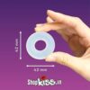 nhẫn silicon Durex đeo dương vật ngăn xuất tinh sớm DC59B