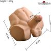 Kích thước dương vật giả kèm hậu môn cho gay DV36G