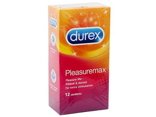 Bao cao su Durex Pleasuremax 12 chiếc