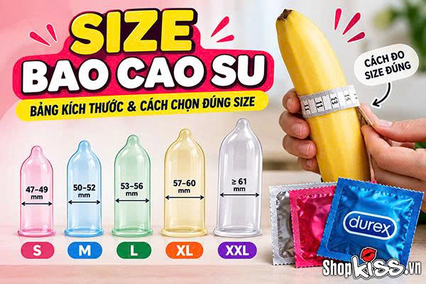 Size bao cao su