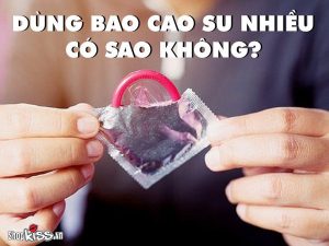 Quan hệ dùng bao cao su nhiều có hại không?