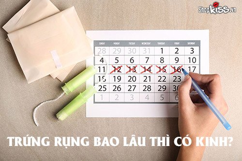 trung rung bao lau thi co kinh nguyet