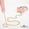 Bộ đồ chơi bạo dâm bằng da hình nơ xinh xắn (QT50) 3 Shop bán Bộ đồ chơi bạo dâm bằng da hình nơ xinh xắn QT50 uy tín tại tphcm