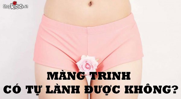 Màng trinh có tự lành được không?