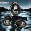 Bộ 3 vòng đeo dương vật Baile Cock Rings Yvonne DC60V tại shopkiss