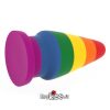 Phích cắm hậu môn silicone đa sắc Lovetoy Prider HM35 giá rẻ