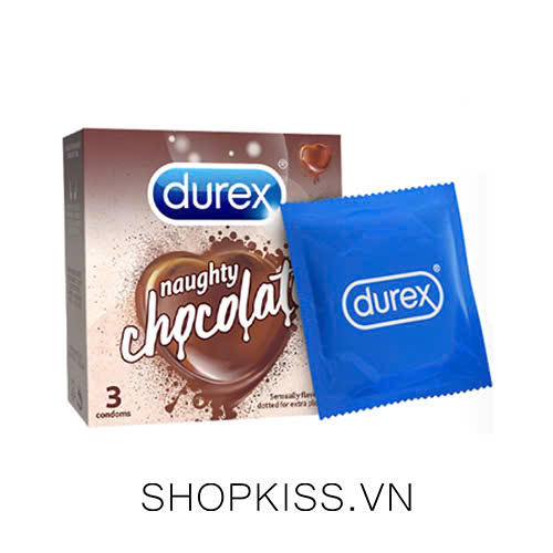 Bao cao su Durex Naughty Chocolate tại shopkiss