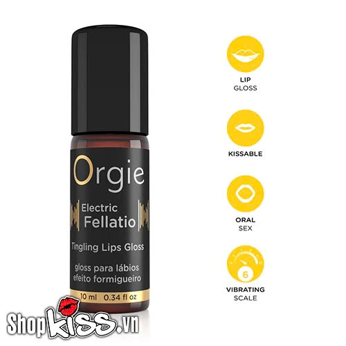 Son bóng Oralsex hiệu ứng rung Orgie Electric Fellatio giá rẻ