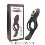Vòng đeo dương vật có rung Youniao Lock Fine Ring tại shopkiss