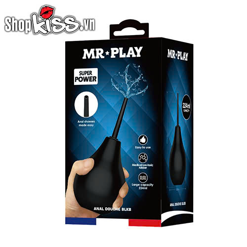 Bình xịt rửa hậu môn Baile Mr Play Anal Douche BLKB (HM23C) 16 Bình xịt rửa hậu môn Baile Mr Play Anal Douche BLKB giá bao nhiêu