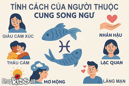 Cung Song Ngư: Giải mã tính cách, tình yêu và sự nghiệp 4 Tính cách của Cung Song Ngư