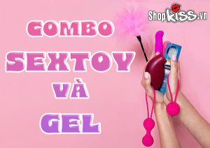 Combo sextoy và gel
