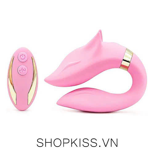 Trứng rung mát xa điểm G đầu cáo dễ thương Fox USK