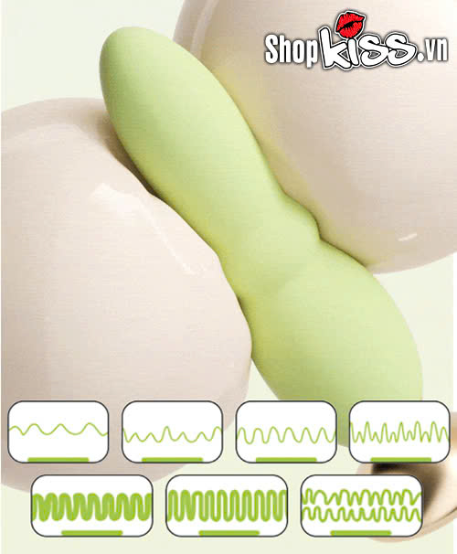 Dụng cụ kích thích hậu môn Miji Green Gauze Tent - Điều khiển qua app, remote (HM02R) 16 Dụng cụ kích thích hậu môn Miji Green Gauze Tent chất lượng