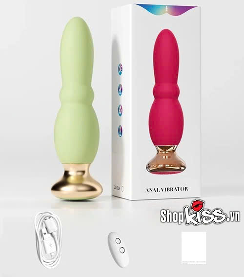 Dụng cụ kích thích hậu môn Miji Green Gauze Tent - Điều khiển qua app, remote (HM02R) 19 Dụng cụ kích thích hậu môn Miji Green Gauze Tent tại shopkiss