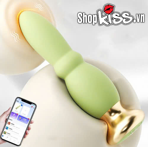 Dụng cụ kích thích hậu môn Miji Green Gauze Tent - Điều khiển qua app, remote (HM02R) 11 Dụng cụ kích thích hậu môn Miji Green Gauze Tent mua ở đâu
