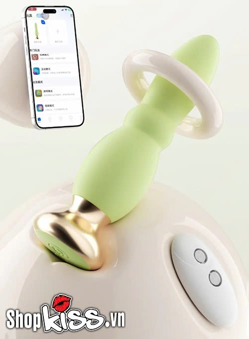Dụng cụ kích thích hậu môn Miji Green Gauze Tent - Điều khiển qua app, remote (HM02R) 17 Dụng cụ kích thích hậu môn Miji Green Gauze Tent giá bao nhiêu