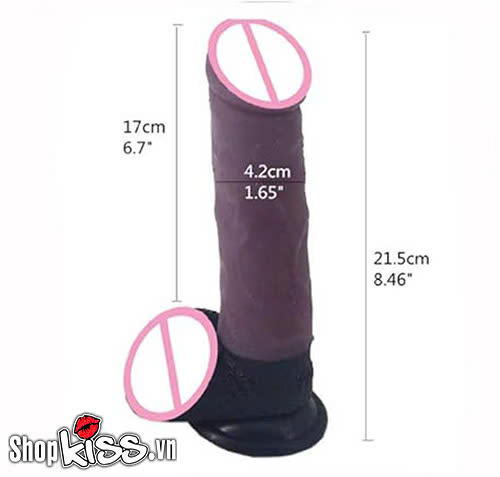 Dương vật giả silicone có đai đeo dành cho les FAAK (DC65MX) 10 Dương vật giả silicone có đai đeo dành cho les FAAK tại hà nội