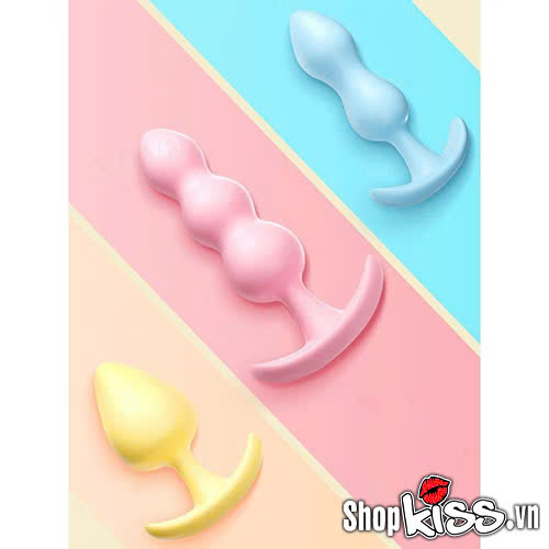 Phích cắm hậu môn Butt Plug Jelly 3 kiểu 3 màu (HM02X) 15 Phích cắm hậu môn Butt Plug Jelly 3 kiểu 3 màu tại tphcm