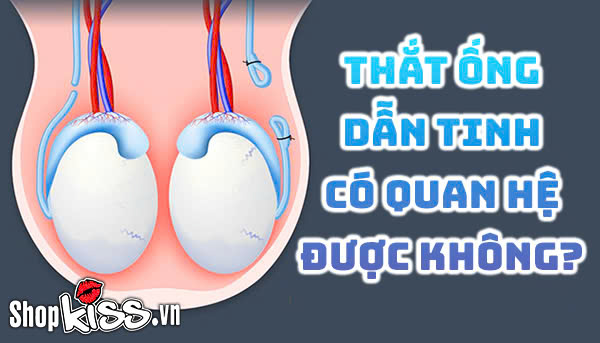Bác sĩ giải đáp: Thắt ống dẫn tinh có quan hệ được không? 1 Thắt ống dẫn tinh có quan hệ được không?