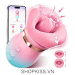 Máy massage âm vật rung liếm hút đa chế độ Sovokn tại tphcm