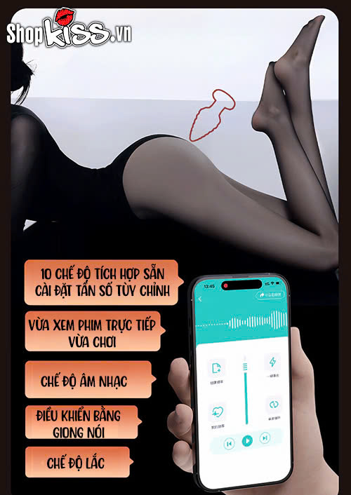 Dụng cụ kích thích hậu môn đa năng Galaku Unicorn – Điều khiển remote và app (HM05D) 66 Dụng cụ kích thích hậu môn đa năng Galaku Unicorn giá tốt