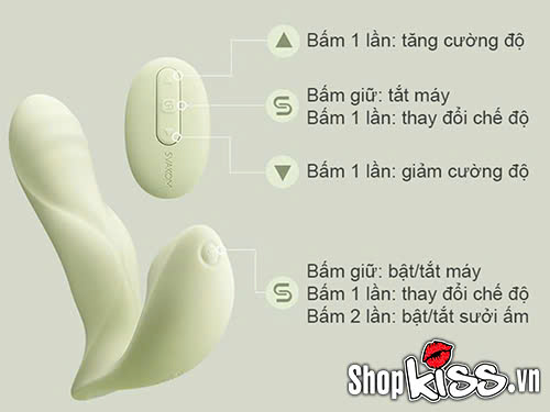 Dụng cụ massage điểm G và âm vật Svakom Gabrielle (DC90GB) 58 Dụng cụ massage điểm G và âm vật Svakom Gabrielle tại hà nội