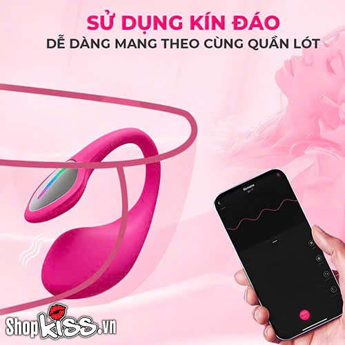 Trứng rung massage điểm G và âm vật Lovense Lush Mini – Điều khiển qua app (LL04B) 33 Shop bán Trứng rung massage điểm G và âm vật Lovense Lush Mini uy tín tại tphcm