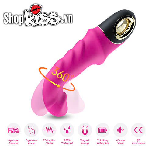 Dụng cụ massage điểm G Răng Rồng rung đa chế độ (MS21G) 16 Dụng cụ massage điểm G Răng Rồng rung đa chế độ mua ở đâu