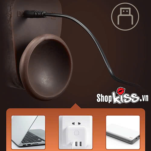 Dương vật giả châu phi rung thụt sưởi ấm Bliss Toy (DV60G) 17 Dương vật giả châu phi rung thụt sưởi ấm Bliss Toy chất lượng