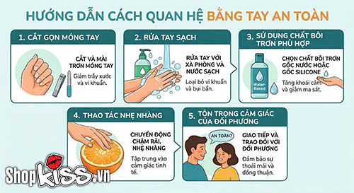 Quan hệ bằng tay có rách màng trinh không? Bác sĩ giải đáp 6 Con gái quan hệ bằng tay có rách màng trinh không?