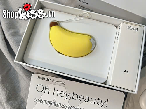 Trứng rung tình yêu hình trái chuối Meese Punk Banana (CHUOI6) 18 Trứng rung tình yêu hình trái chuối Meese Punk Banana có tốt không