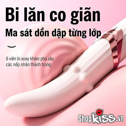 Dụng cụ massage điểm G đa năng xoay lắc bi chạy Jiuuy (DC34) 19 Dụng cụ massage điểm G đa năng xoay lắc bi chạy Jiuuy chất lượng