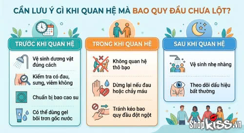 Chưa lột bao quy đầu có quan hệ được không? Bác sĩ giải đáp 7 Người yêu chưa lột bao quy đầu có quan hệ được không?