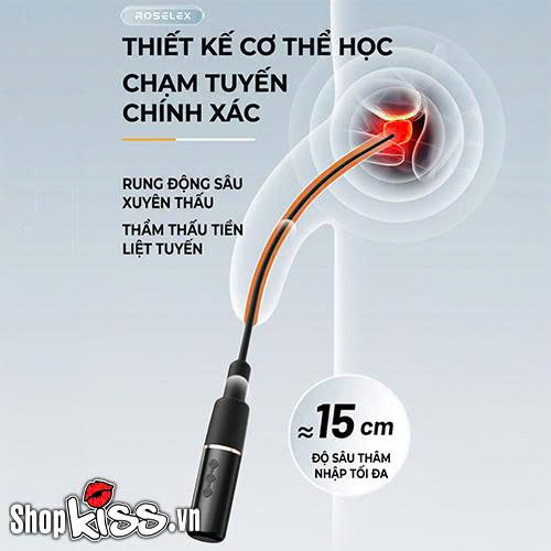 Thanh rung kích thích niệu đạo Dole Horse Eye Roselex (DC11U) 17 Thanh rung kích thích niệu đạo Dole Horse Eye Roselex mua ở đâu giá rẻ