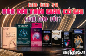 Bao cao su kéo dài thời gian có gai loại nào tốt?