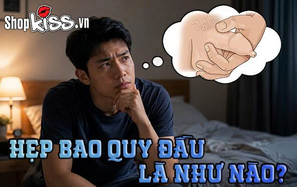 Hẹp bao quy đầu là như nào?