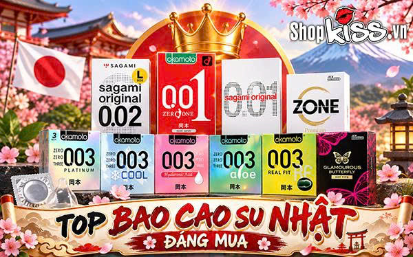 Đánh giá chi tiết: Top bao cao su nhật đáng mua nhất 2026 7 Top bao cao su Nhật đáng mua